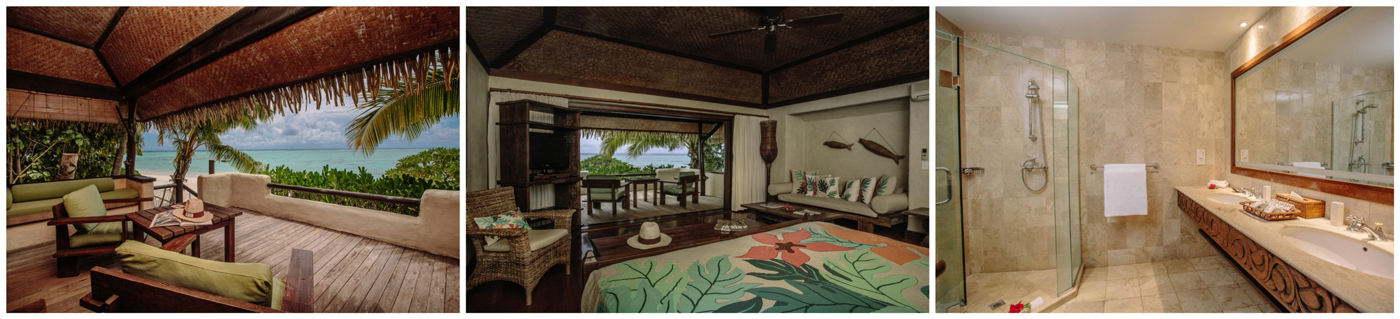 Cook Islands vacation - hotel in the island of Aitutaki