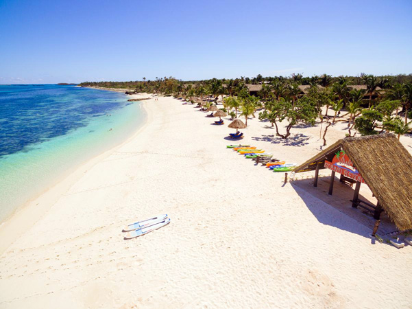 Beautiful beaches in Fiji