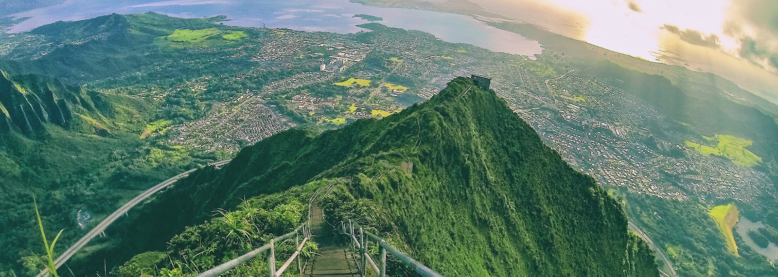 Výlety na Oahu, Havaj - Haiku Stairs