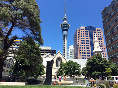 Prehliadka centra Aucklandu - individuálna dovolenka na Novom Zélande